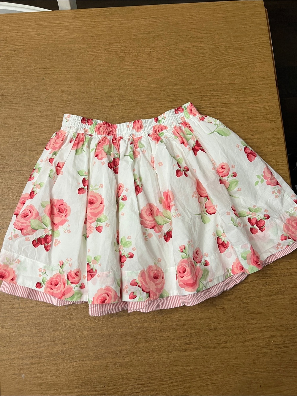 Vintage Janie and Jack strawberry fields skirt size 10 - Picture 3 of 8